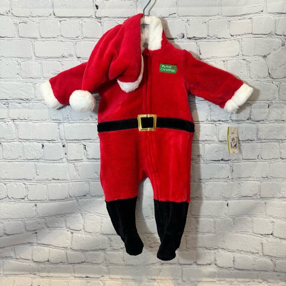 Little Me My First Christmas Santa Baby Outfit